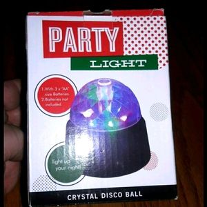 Crystal Disco Ball Party Light